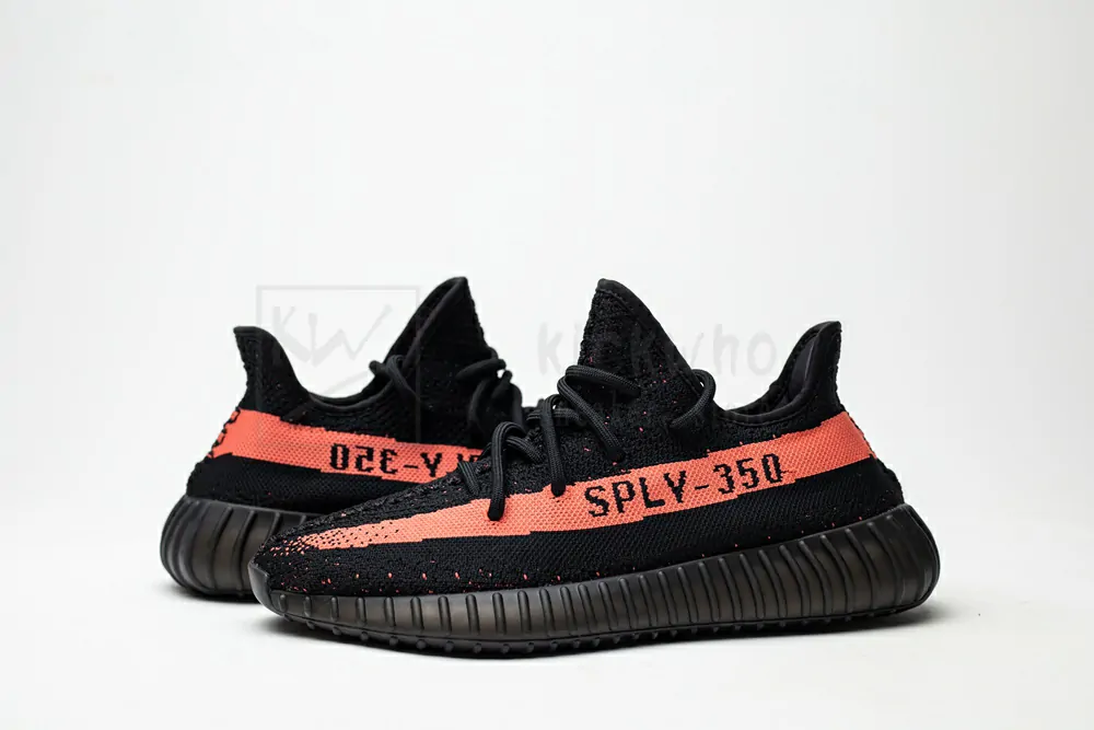 ad*s yeezy 350 boost v2 black red men and gs "godkiller" by9612